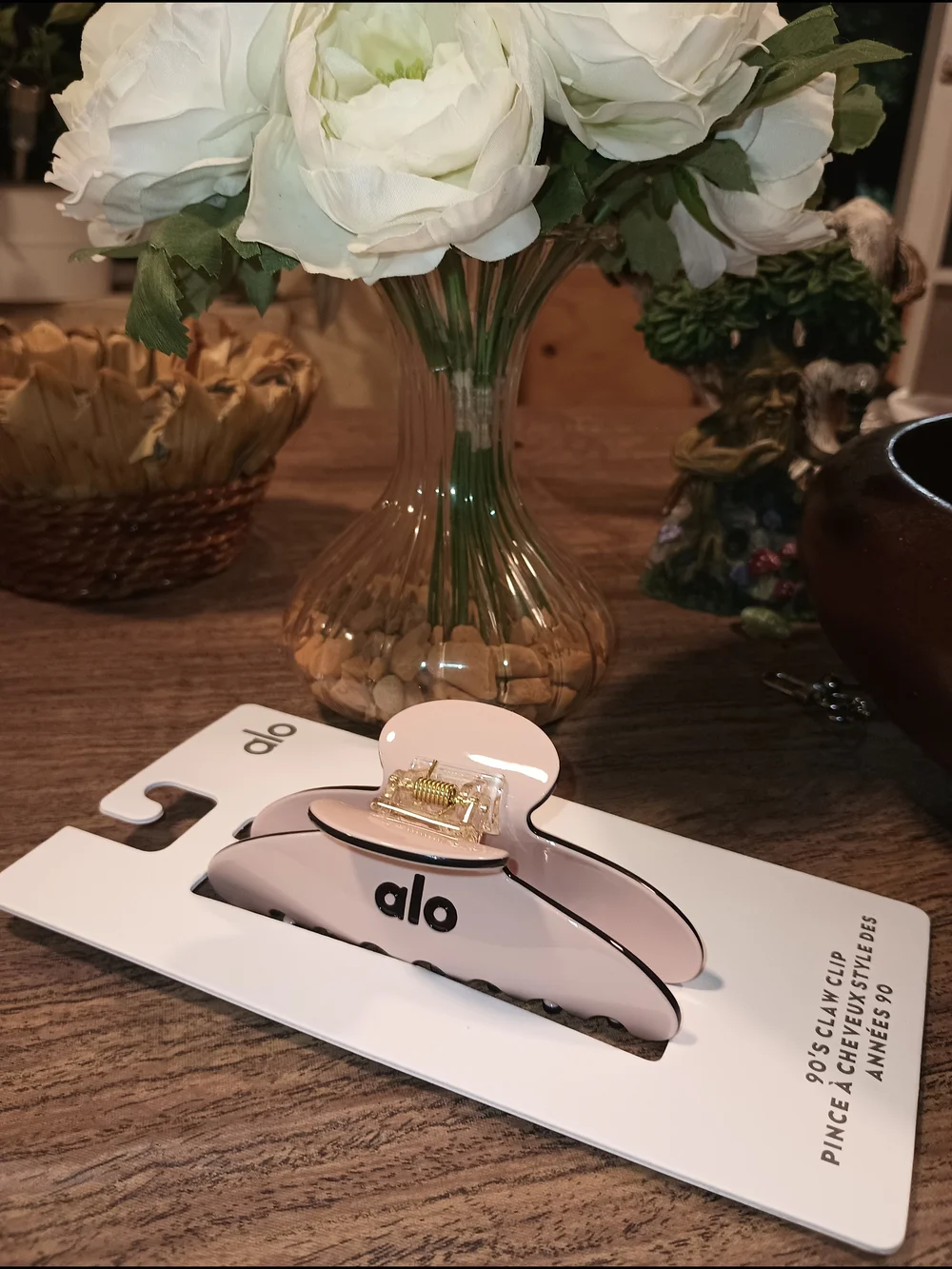 ALO Yoga Blush Pink Claw Hair Clip